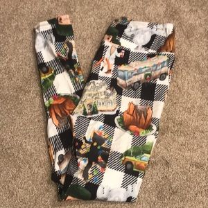 National lampoons Christmas vacation leggings